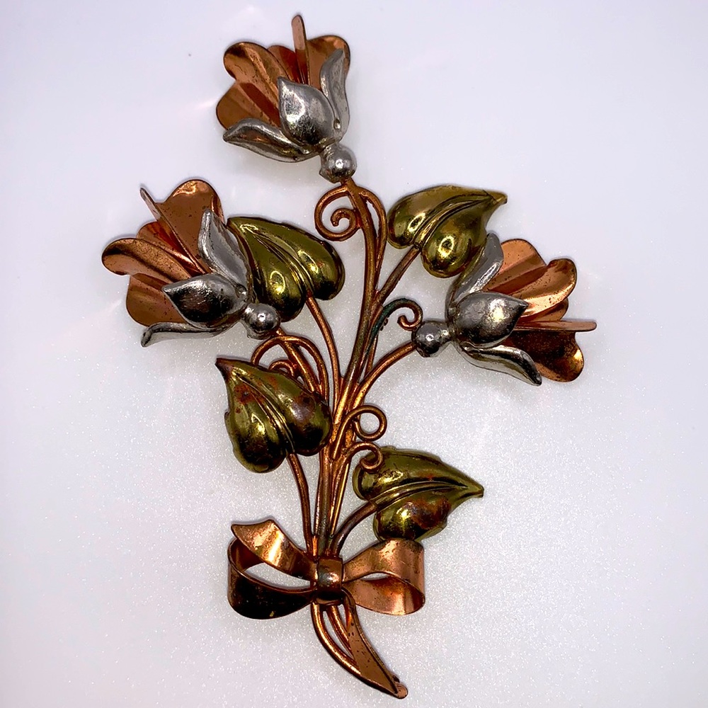 Bold & Beautiful Brooch - Autumnal